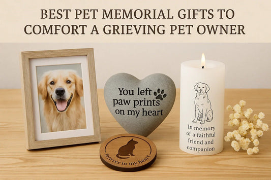 Best Pet Memorial Gifts to Comfort a Grieving Pet Owner - Furr and Family