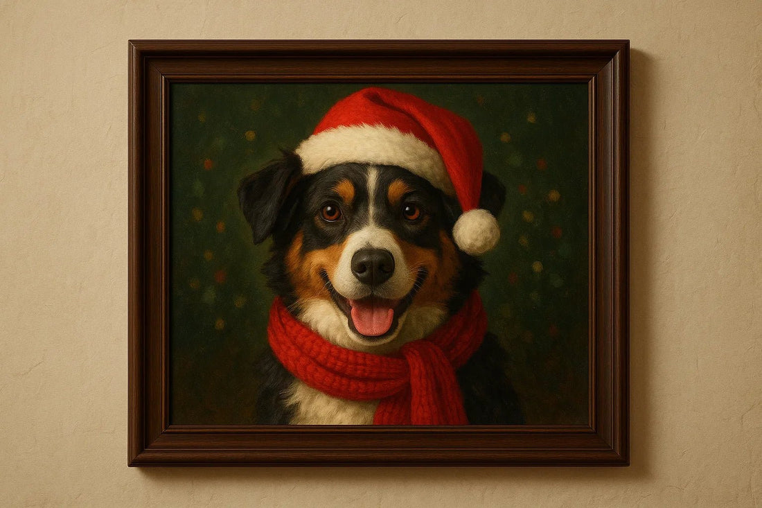 Christmas Pet Portraits: Holiday Cheer with a Paw-sitive Twist - Furr and Family