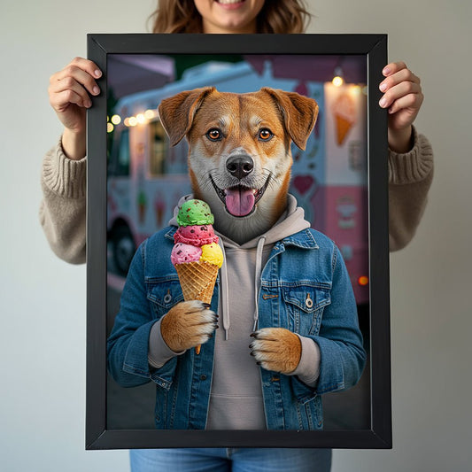 Funny Dog Portraits UK – The Perfect Personalised Dog Canvas for Pet Lovers - Furr and Family