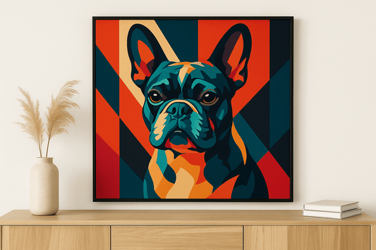 Modern Custom Pet Portraits: Bold, Stylish, and Unique - Furr and Family