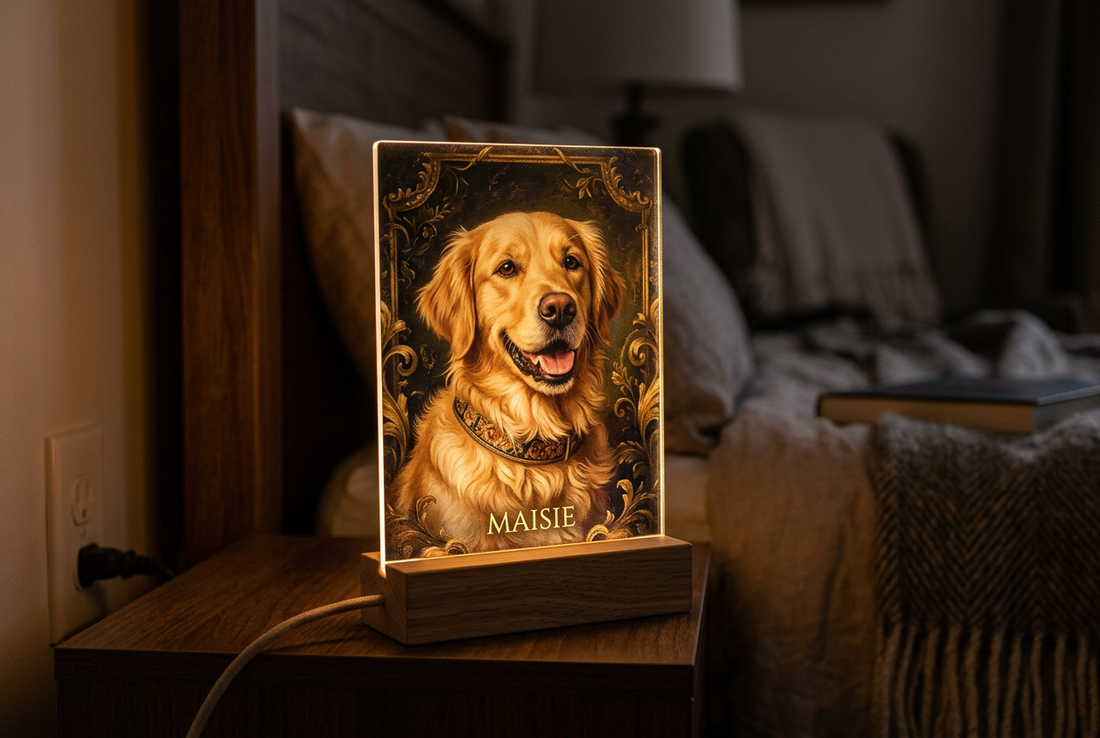 Pet Portrait LED Night Lights: How They Work
