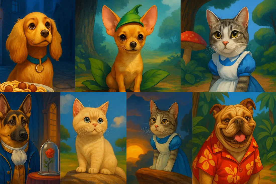 Top 7 Disney-Inspired Pet Portrait Ideas for Ultimate Nostalgia - Furr and Family