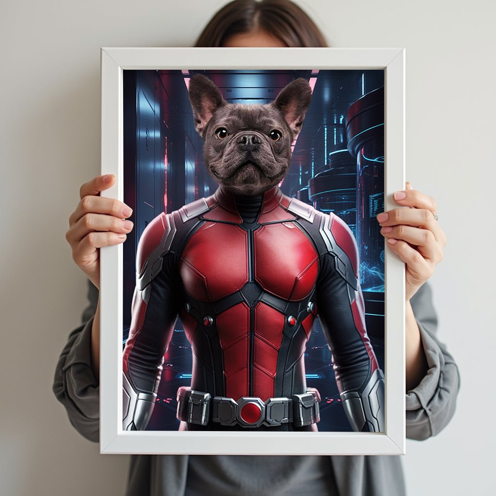 The Ant Man inspired - Custom Pet Portrait - 1 Pet - Furr and Family