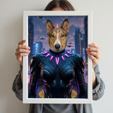 Female Black Panther - Custom Pet Portrait