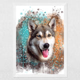Watercolor Art Style  - Custom Pet Portrait