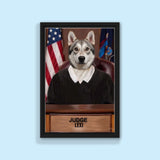 Judge Pawsworth - Custom Pet Portrait