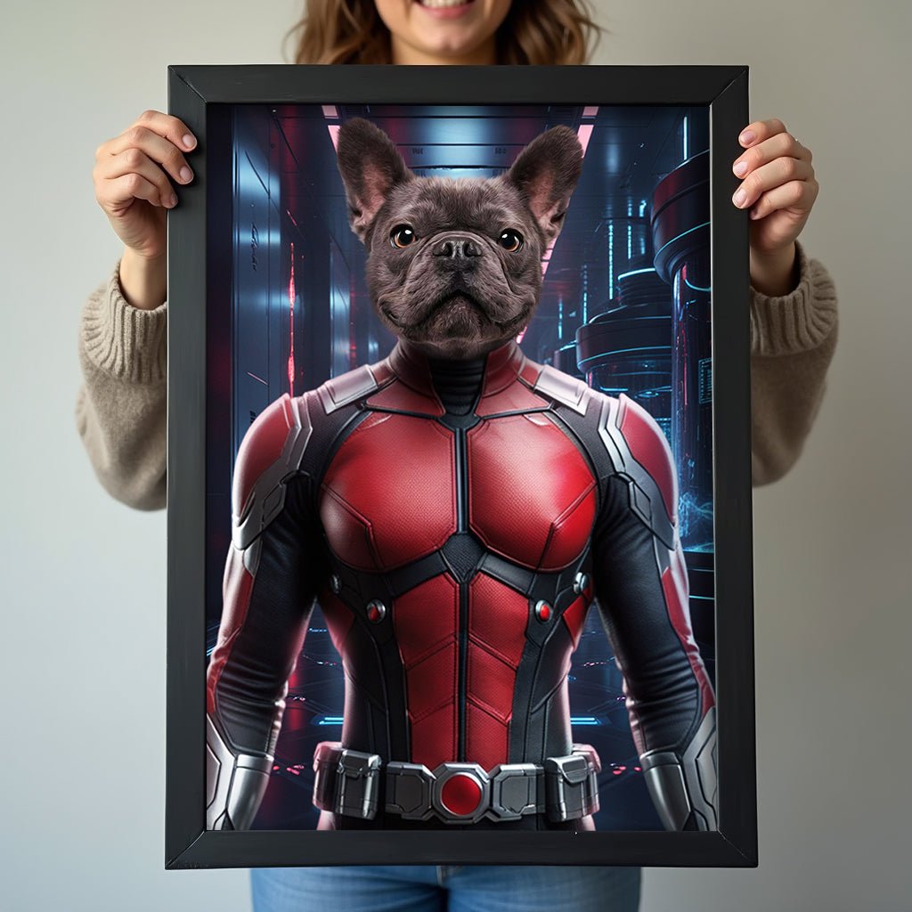 The Ant Man inspired - Custom Pet Portrait - 1 Pet - Furr and Family