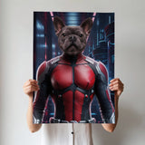 The Ant Man inspired - Custom Pet Portrait