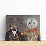 Militant Duo - Custom Pet Canvas