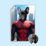 Spider Man Paw - Custom Pet Portrait