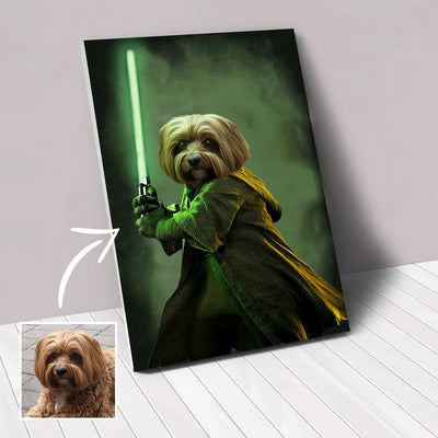 Custom pet portrait example 4