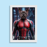 The Ant Man inspired - Custom Pet Portrait - 1 Pet - Furr and Family