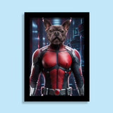 The Ant Man inspired - Custom Pet Portrait - 1 Pet - Furr and Family