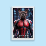 The Ant Man inspired - Custom Pet Portrait - 1 Pet - Furr and Family