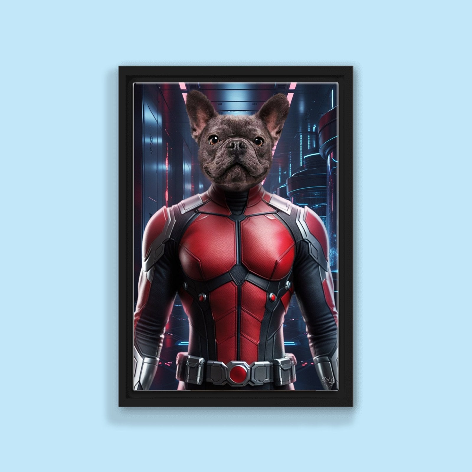 The Ant Man inspired - Custom Pet Portrait - 1 Pet - Furr and Family