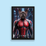 The Ant Man inspired - Custom Pet Portrait - 1 Pet - Furr and Family