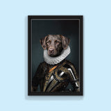 Royal Knight Custom Pet Portrait - 1 Pet - Furr and Family