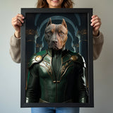 Loki Pet of Asgard – Custom Pet Portrait