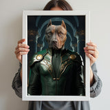 Loki Pet of Asgard – Custom Pet Portrait