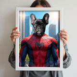 Spider Man Paw - Custom Pet Portrait