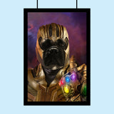 Custom Pet Portrait | The Ultimate Villain - Infinity Gauntlet Inspired Art