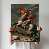 Custom Napoleon Royal Portrait – Human on Horse with Red Cape