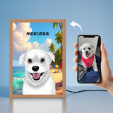 Magical Light LED Pet Portrait