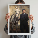 Peaky Blinders – Vintage Gangster Style Human Portarit
