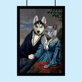 Victorian Companions – Custom Multi-Pet Portrait