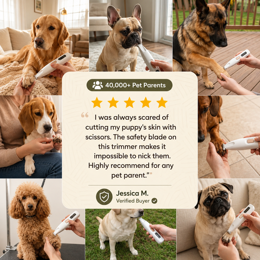 Quiet Pet Trimmer — Paws, Face & Sensitive Areas