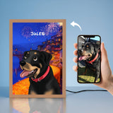Magical Light LED Pet Portrait