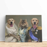 The Royal Family 6- Custom Pet Canvas