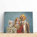 The Royal Family - Custom Pet Canvas