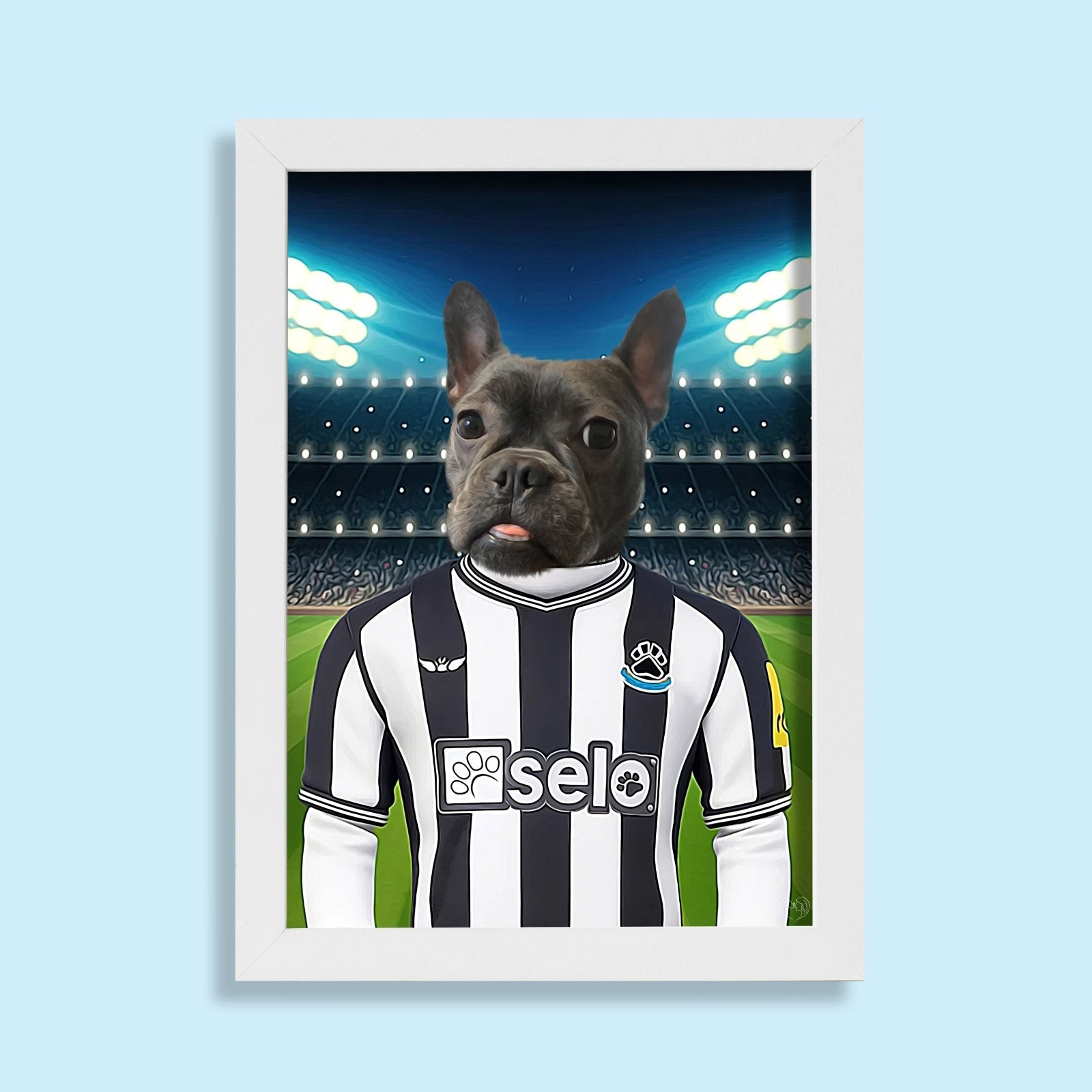 Star Striker Pet Portrait - 1 Pet - Furr and Family