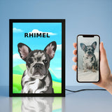 Night Light LED Pet Portrait