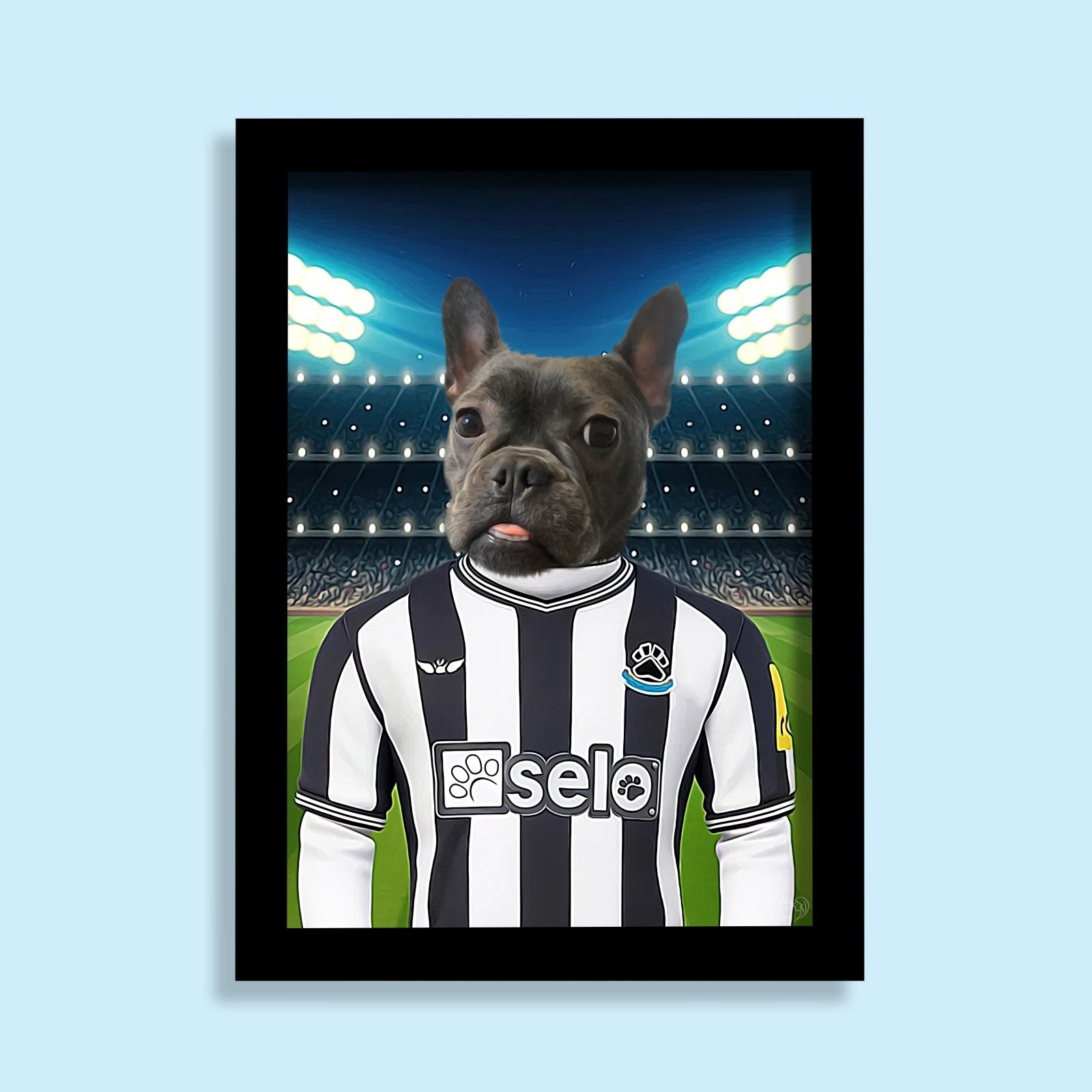 Star Striker Pet Portrait - 1 Pet - Furr and Family