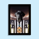 Newcastle United Paw-Squad Pet Portrait