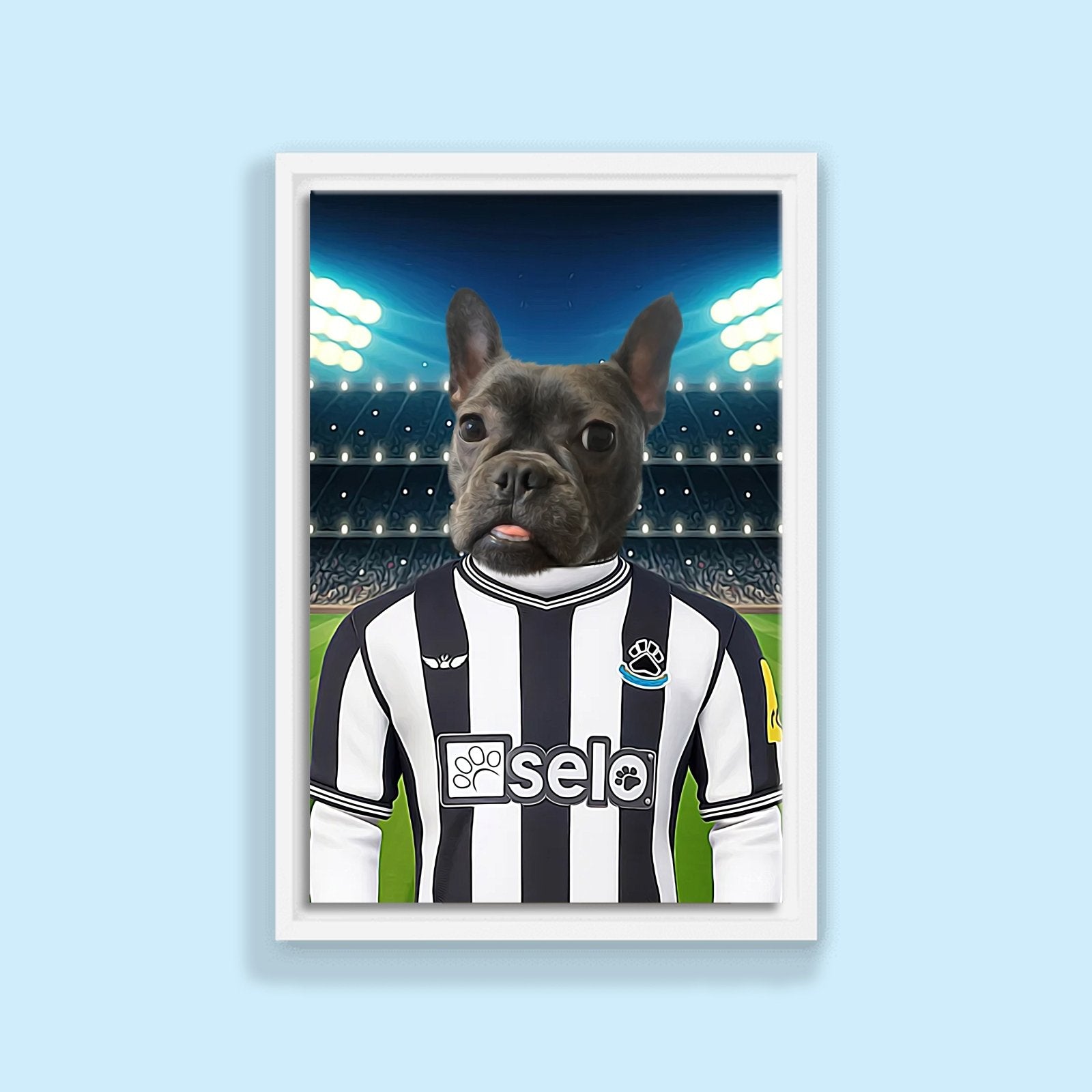 Star Striker Pet Portrait - 1 Pet - Furr and Family