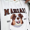 Custom Embroidered Pet Sweatshirt from Your Photo – Varsity Style