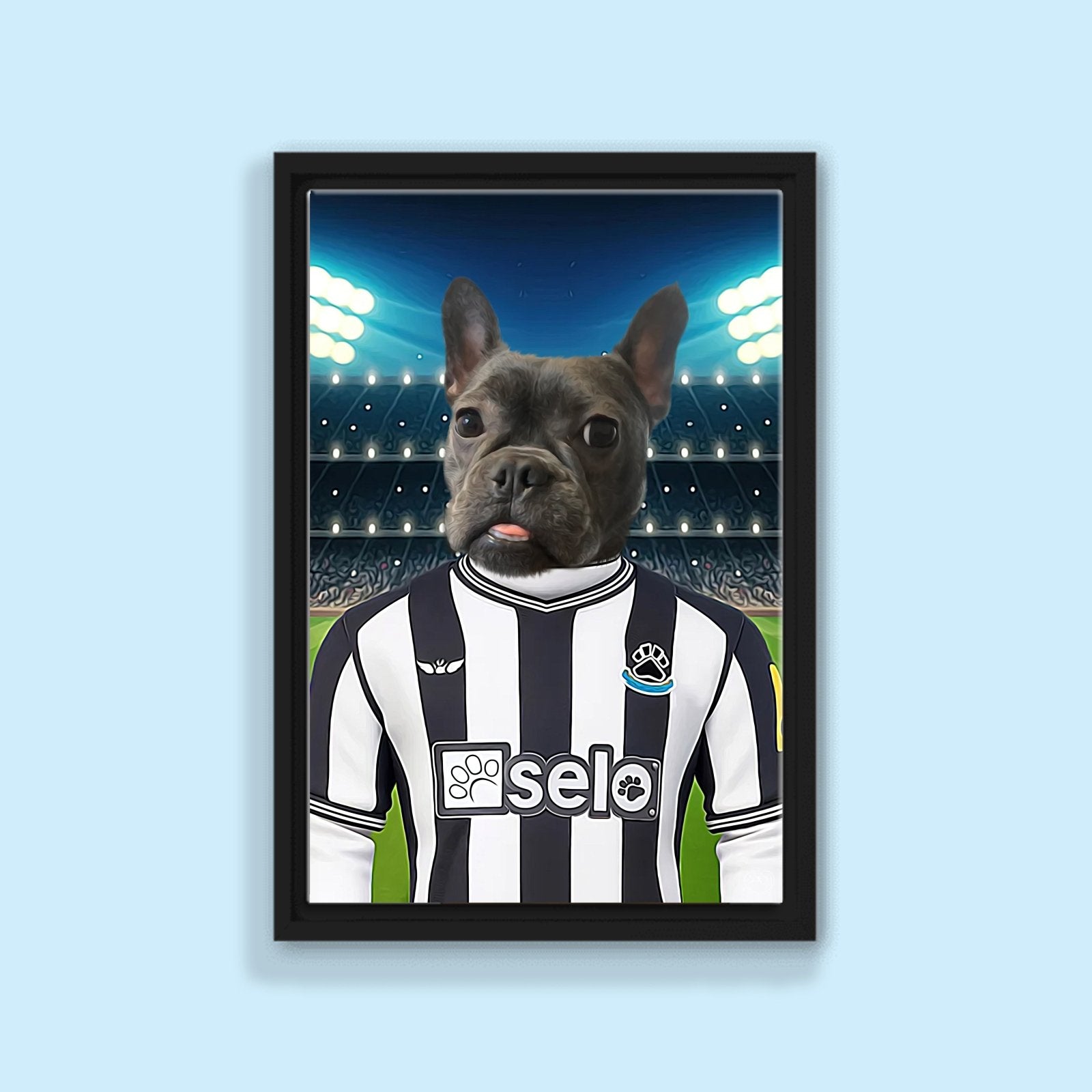 Star Striker Pet Portrait - 1 Pet - Furr and Family