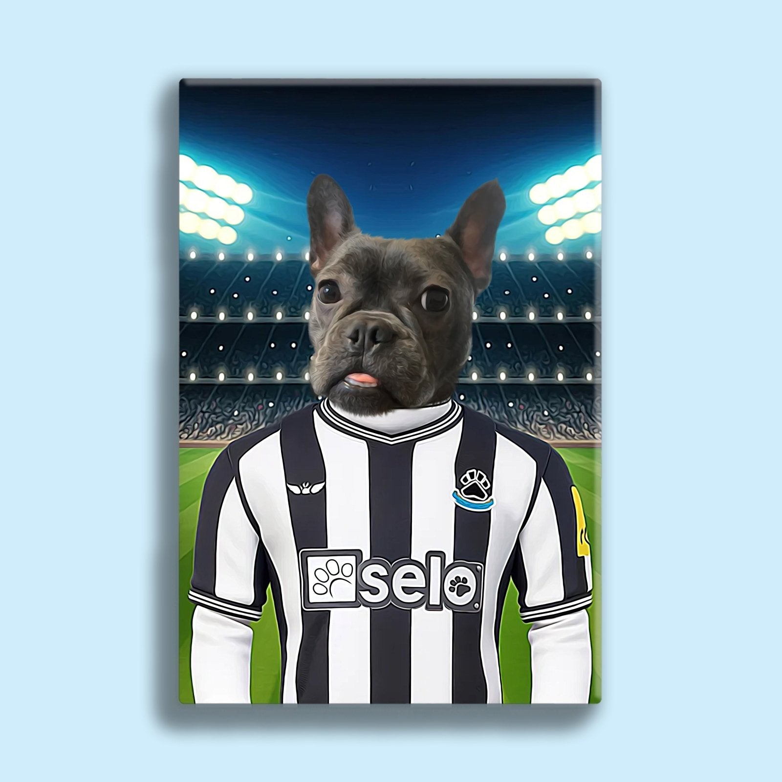 Star Striker Pet Portrait - 1 Pet - Furr and Family