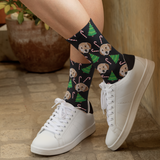 Christmas Tree & Candy Socks | Pet Lover Gift | Fun & Comfortable Socks