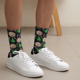 Christmas Tree & Candy Socks | Pet Lover Gift | Fun & Comfortable Socks