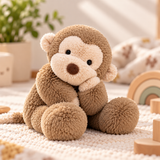 Jellycat Smudge Monkey Medium Plush Soft Toy NWT w/ Tag & Dust Bag Gift