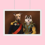 Aristocratic Duo - Custom Pet Portrait