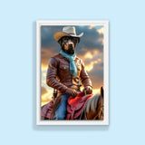 The Cowboy - Custom Pet Portrait