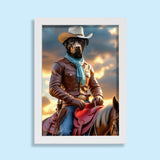 The Cowboy - Custom Pet Portrait