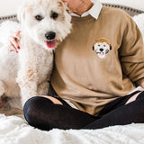 Custom Pet Head Embroidered Mom & Dad Tshirts - Sweatshirts & Hoodies