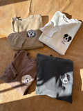 Custom Pet Head Embroidered Mom & Dad Tshirts - Sweatshirts & Hoodies
