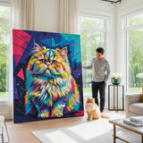 Custom Pet Portrait - Cubist Style